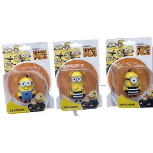 Minions Despicable Me 3 key chains toys Brand New